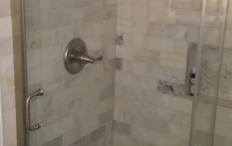 Marble shower