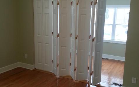 Room divider doors